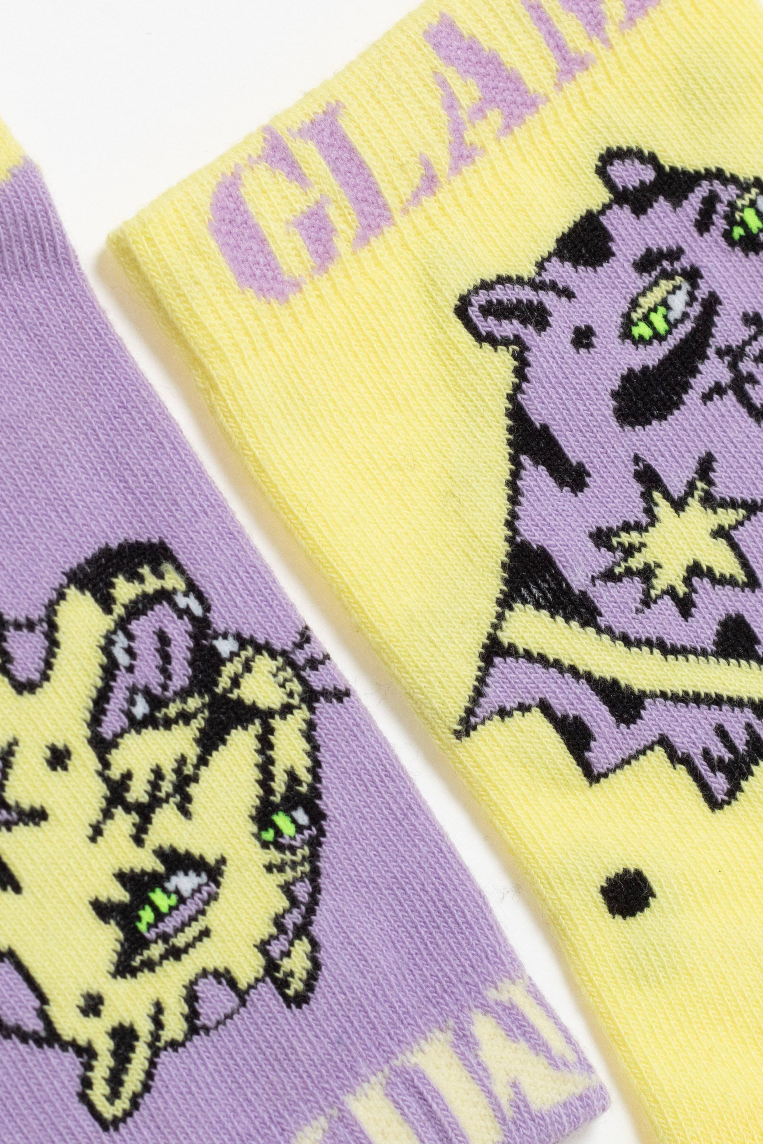 Socks Cotton Conte Happy 386 - Glam Metal